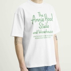ANNIE HOOD Men's AH Factory T-Shirt in White