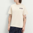 Les Deux Men's Record T-Shirt in Ivory
