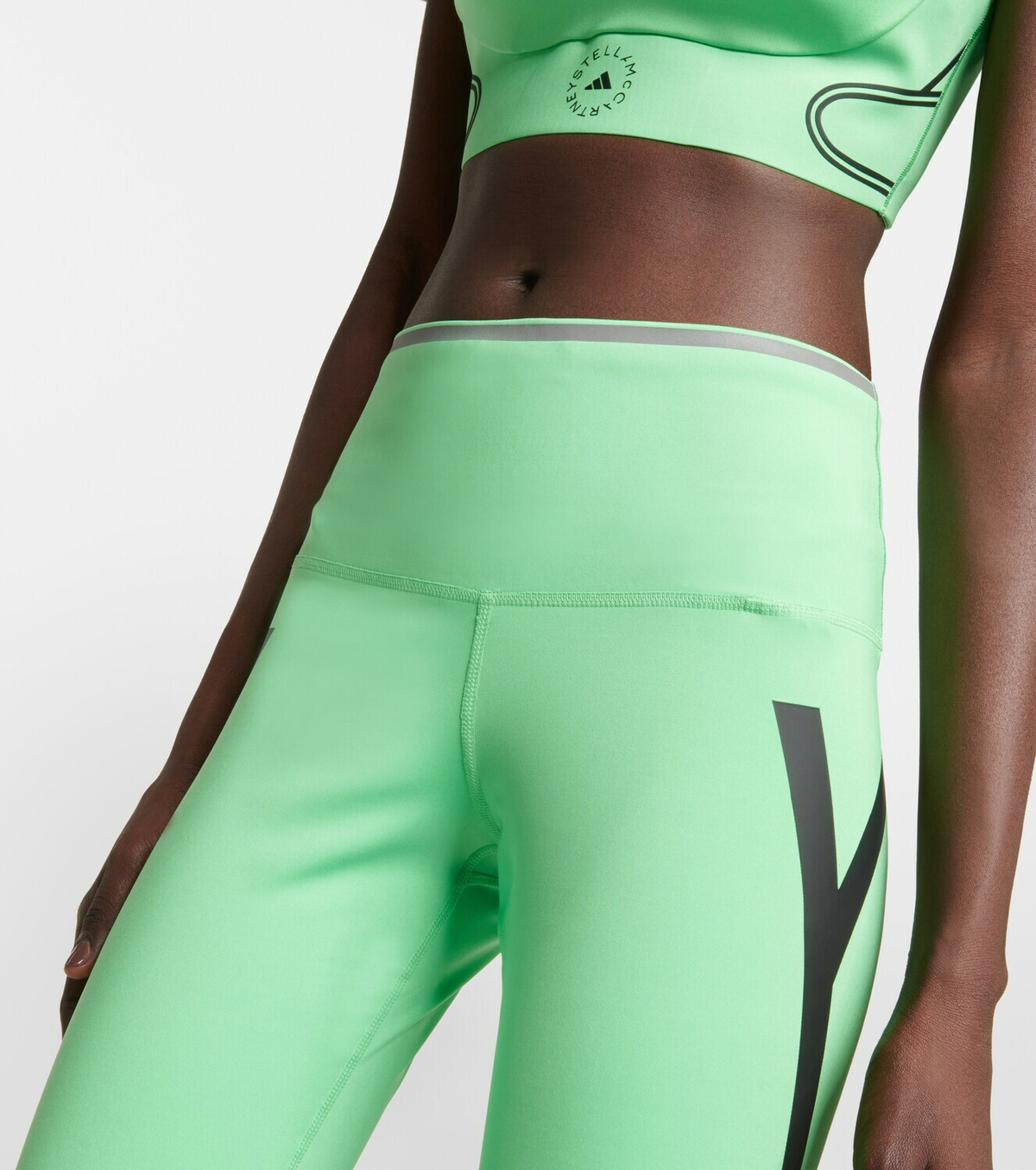 Adidas by Stella McCartney TrueStrength high-rise leggings adidas by Stella  McCartney