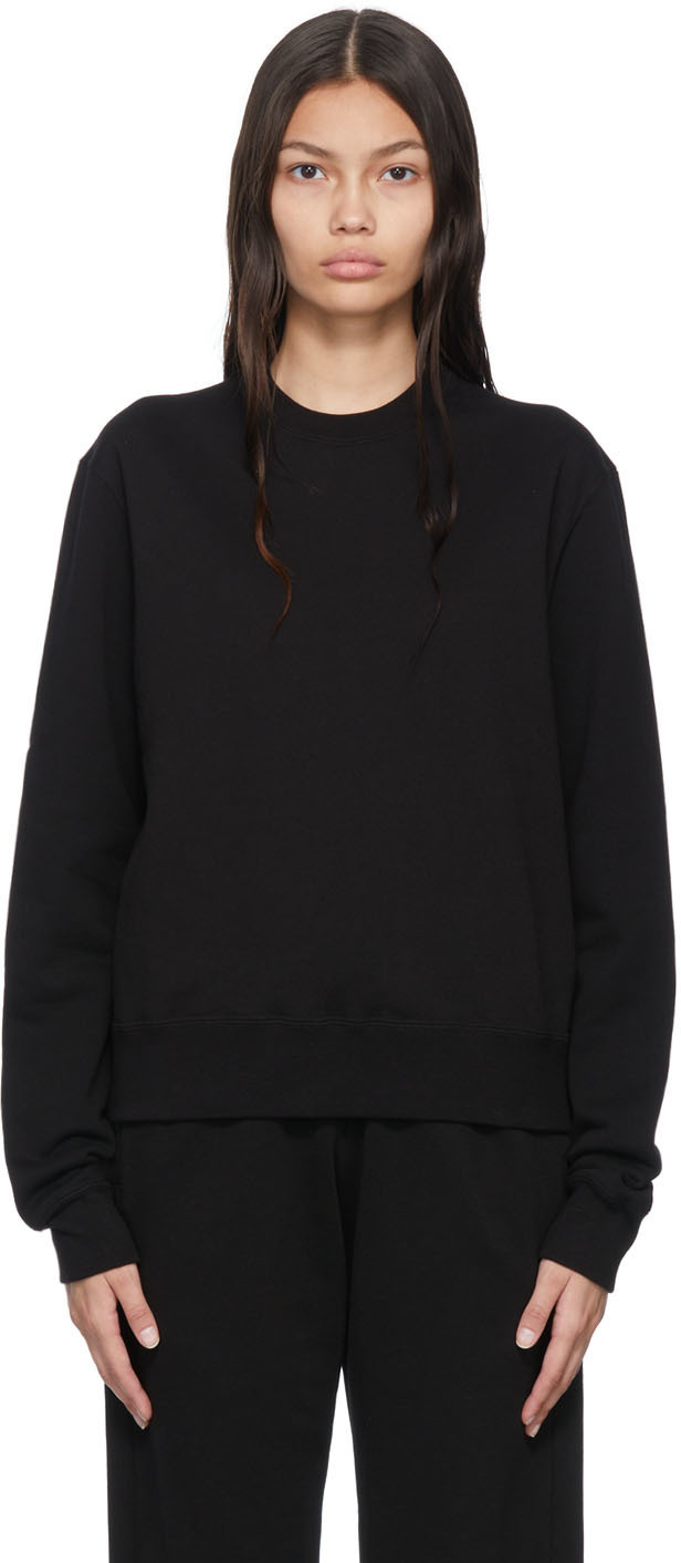 WARDROBE.NYC Black Cotton Sweatshirt