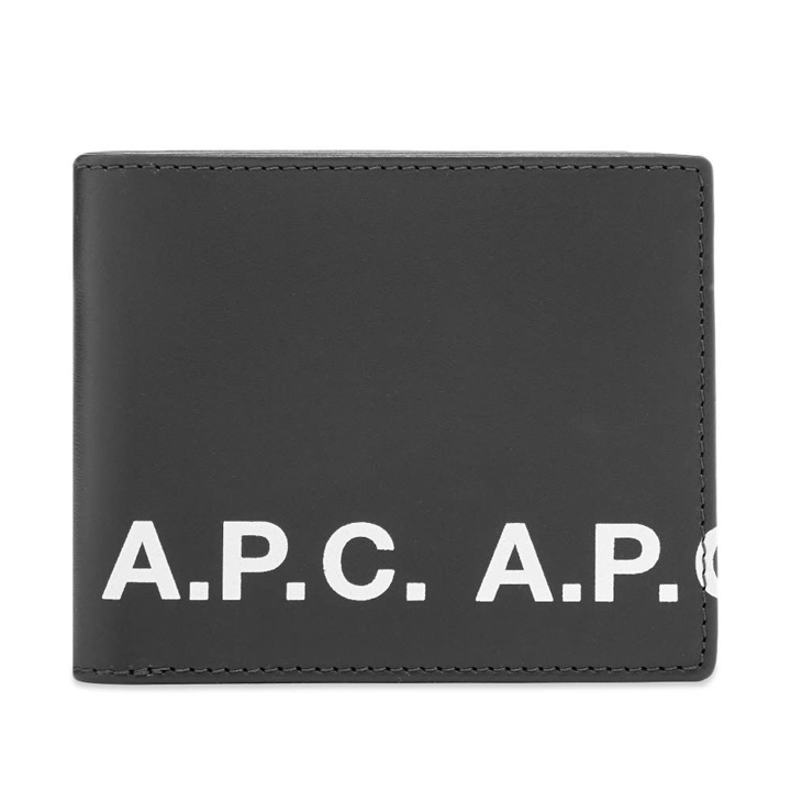 Photo: A.P.C. Logo Billfold Wallet