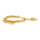 Versace Gold Greek Key Bracelet