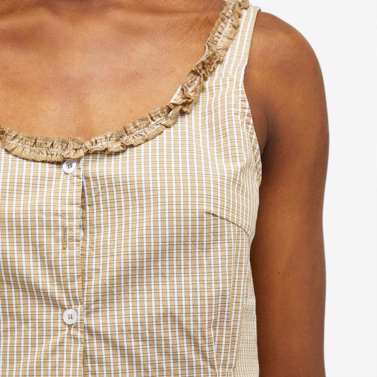 Deiji Studios Women's PJ Short Set in Desert Check