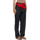 RESCHA SSENSE Exclusive Gray Chenee Trousers