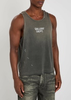 Gallery Dept. Distressed Cotton Tank top Black