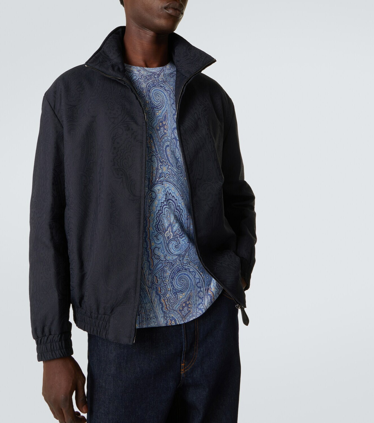 Etro Paisley blouson jacket
