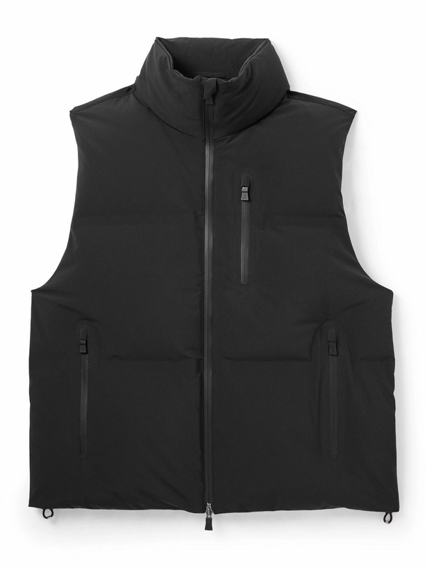 Photo: Herno - Quilted Shell Down Gilet - Black