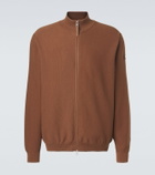 Moncler Cotton zip-up sweater