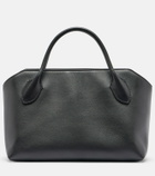 The Row Terrasse Medium leather top-handle bag