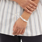 Jil Sander Men's Heavy Link Bracelet in Silver