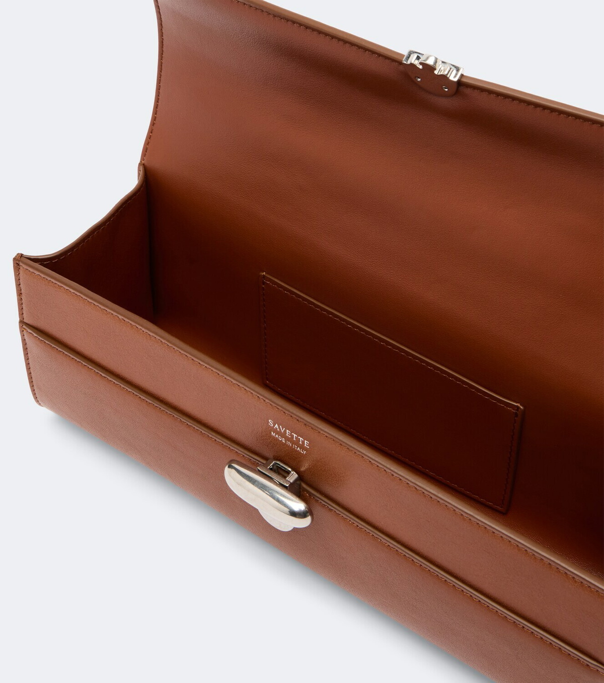 Savette Symmetry Slim Small leather top handle bag