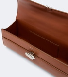 Savette Symmetry Slim Small leather top handle bag