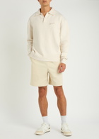 Axel Arigato Scribble Cotton-blend Polo Jumper Off White