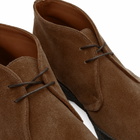 Sanders Men's Hi Top Chukka in Chocolate Suede
