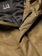 Dunhill - Convertible Moire Hooded Parka - Green