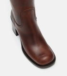Miu Miu Knee-high leather boots