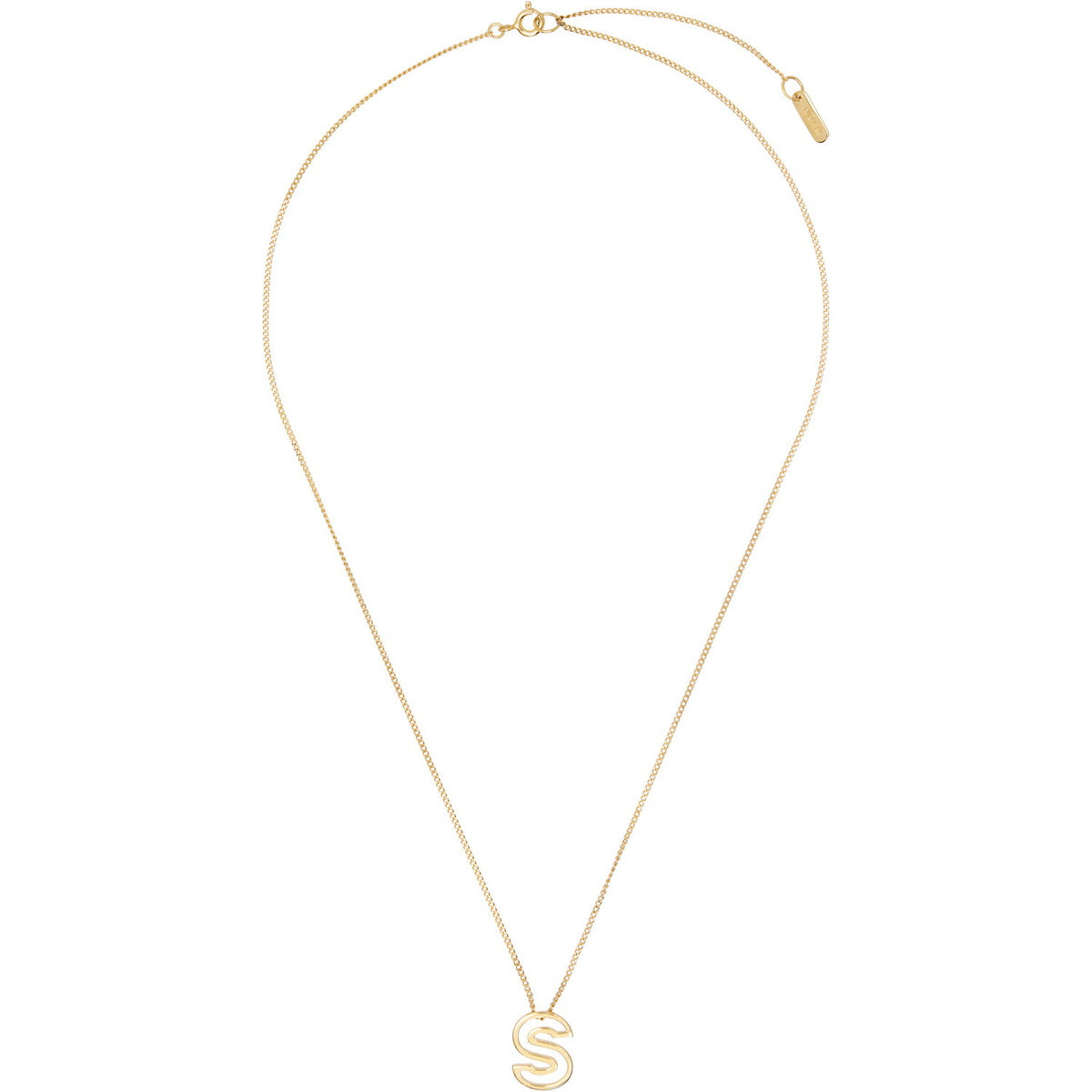 Numbering 'S' #7700 Necklace