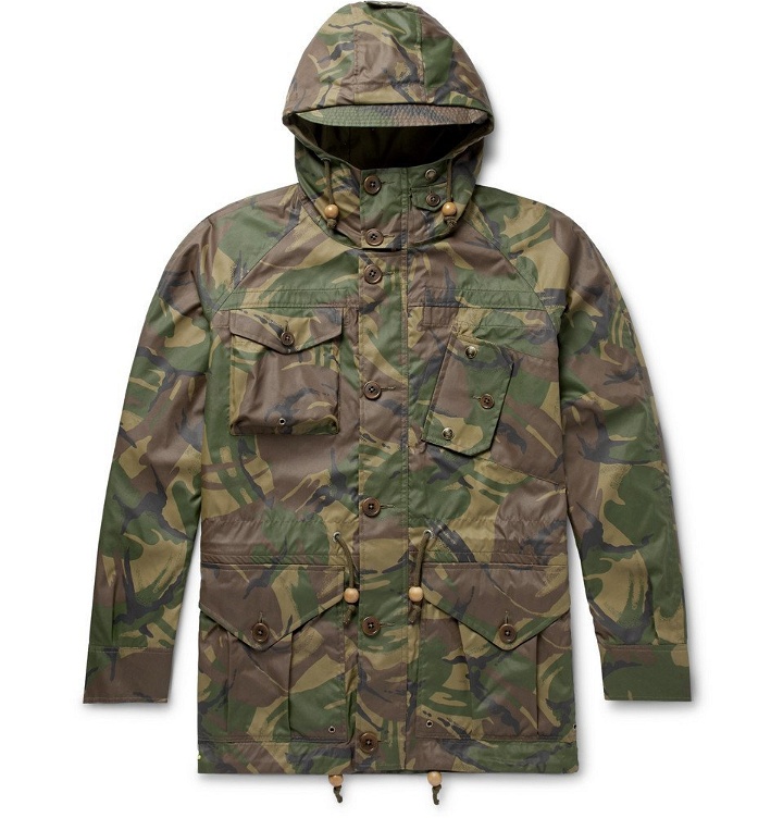 Photo: Polo Ralph Lauren - Camouflage-Print Waxed-Nylon Field Jacket - Green