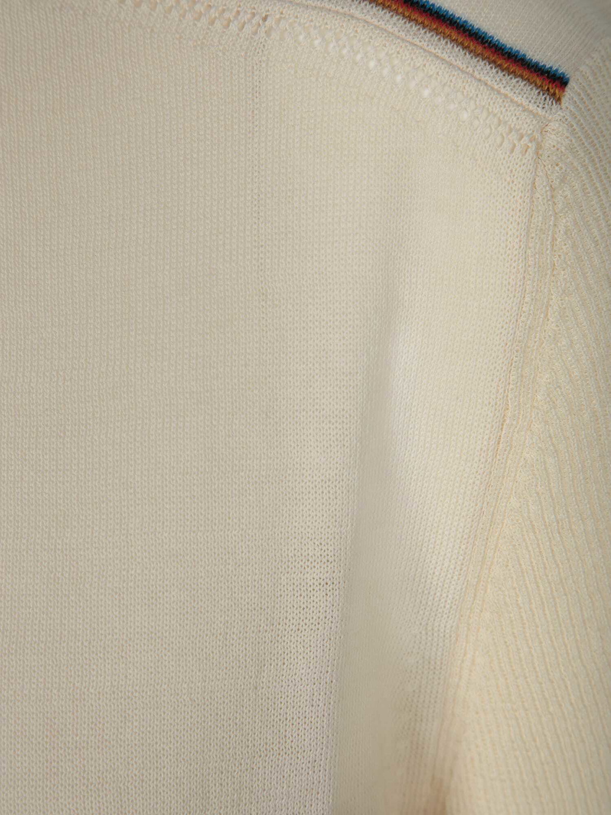Paul Smith Knitted Cream T-shirt