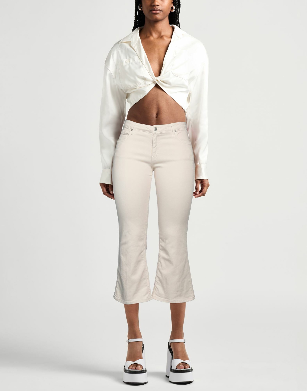 Haikure Womens Jeans in Beige
