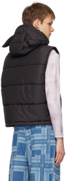Charles Jeffrey LOVERBOY Black Kitty Vest