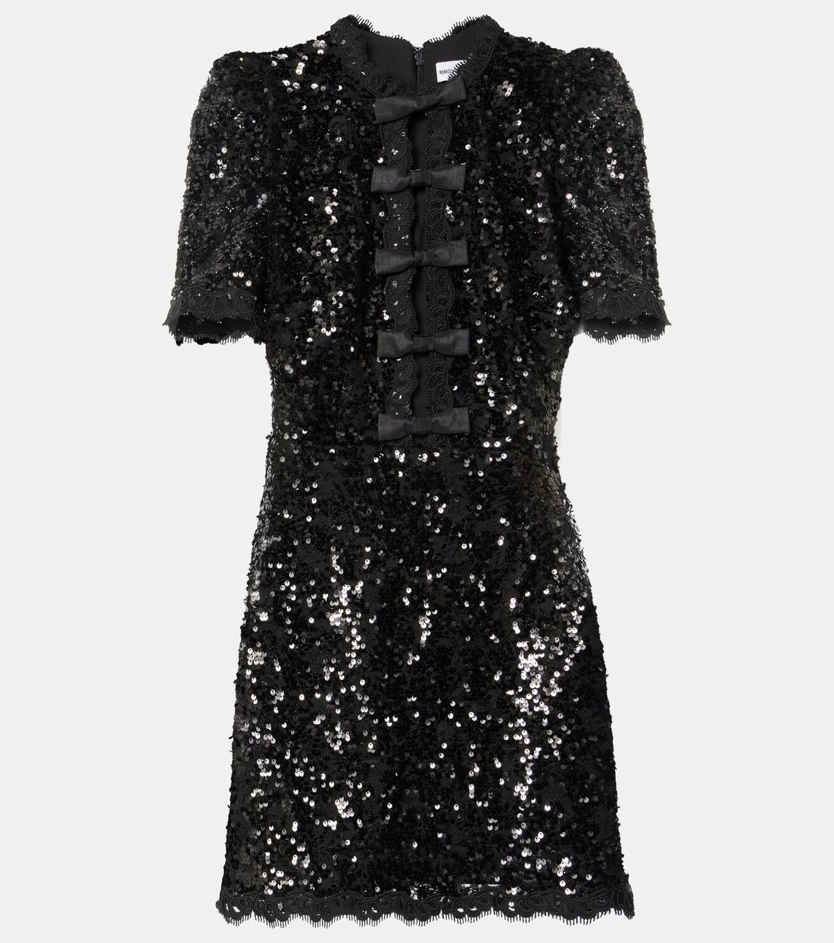 新作【Rebecca Vallance】Diana bow-detail sequined minidress Rebecca Vallance Diana Bow Mini Dress - Cocosorisi