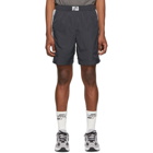C2H4 Grey 3M Panelled Shorts