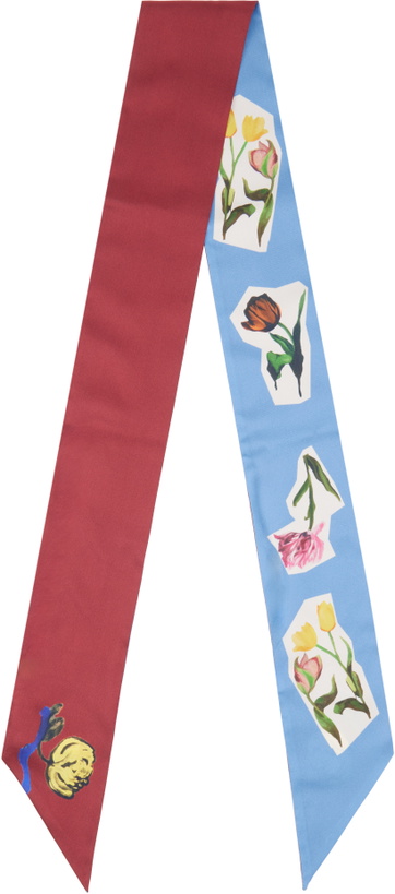 Photo: Marni Blue Artists' Capsule Silk Flower Collage Scarf
