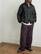 Simone Rocha - Duchess Satin Harrington Jacket - Black
