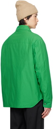 Maison Kitsuné Green Padded Jacket