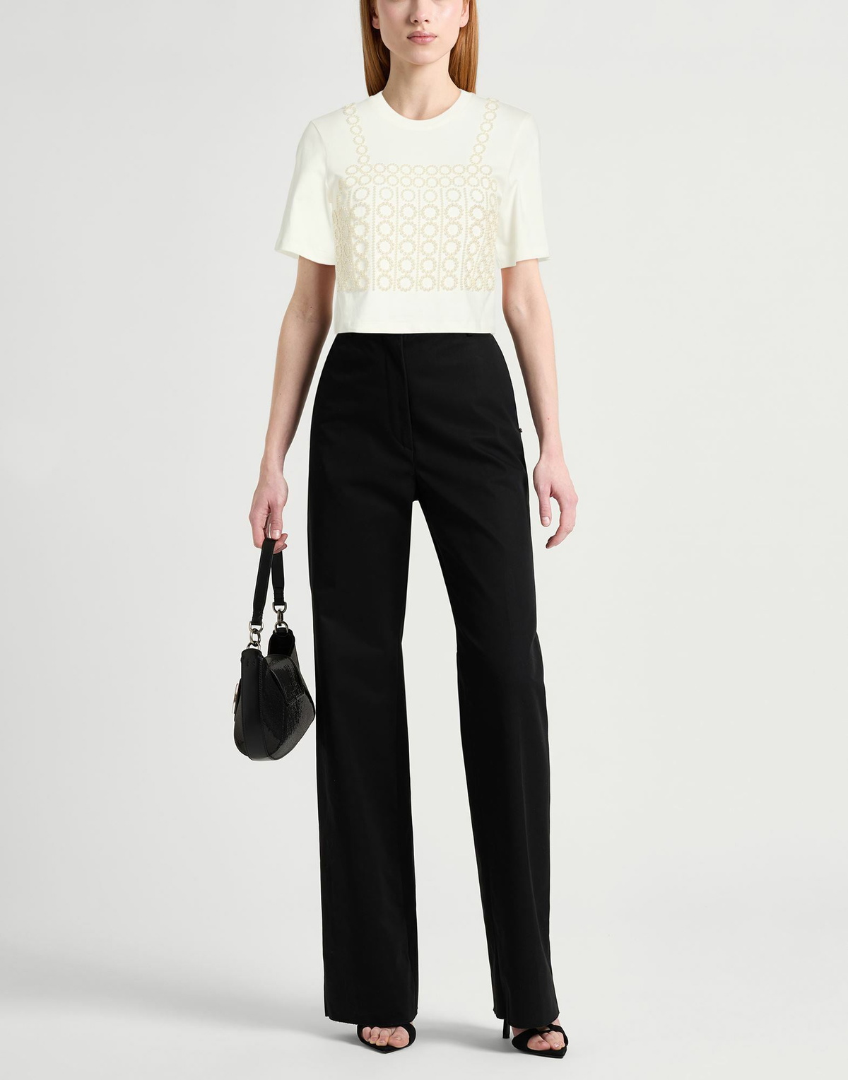 Sandro Womens T-shirt in White