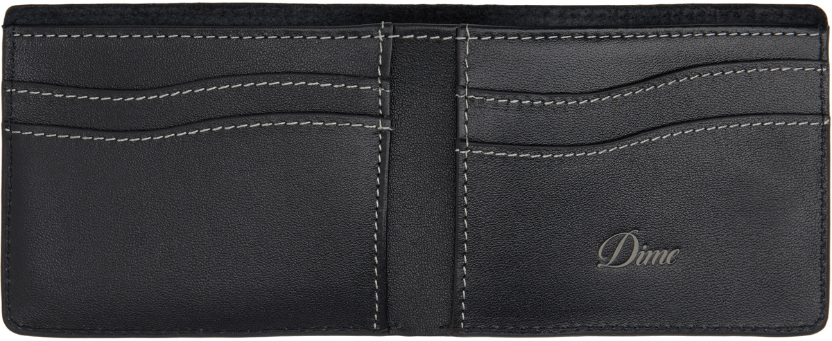 小物 Dime CURSIVE ZIP WALLET Dime Cursive Zip Wallet | ブラック財布 - HORRIBLE'S PROJECT