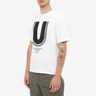 Undercover Men's Radiating U Logo T-Shirt in White