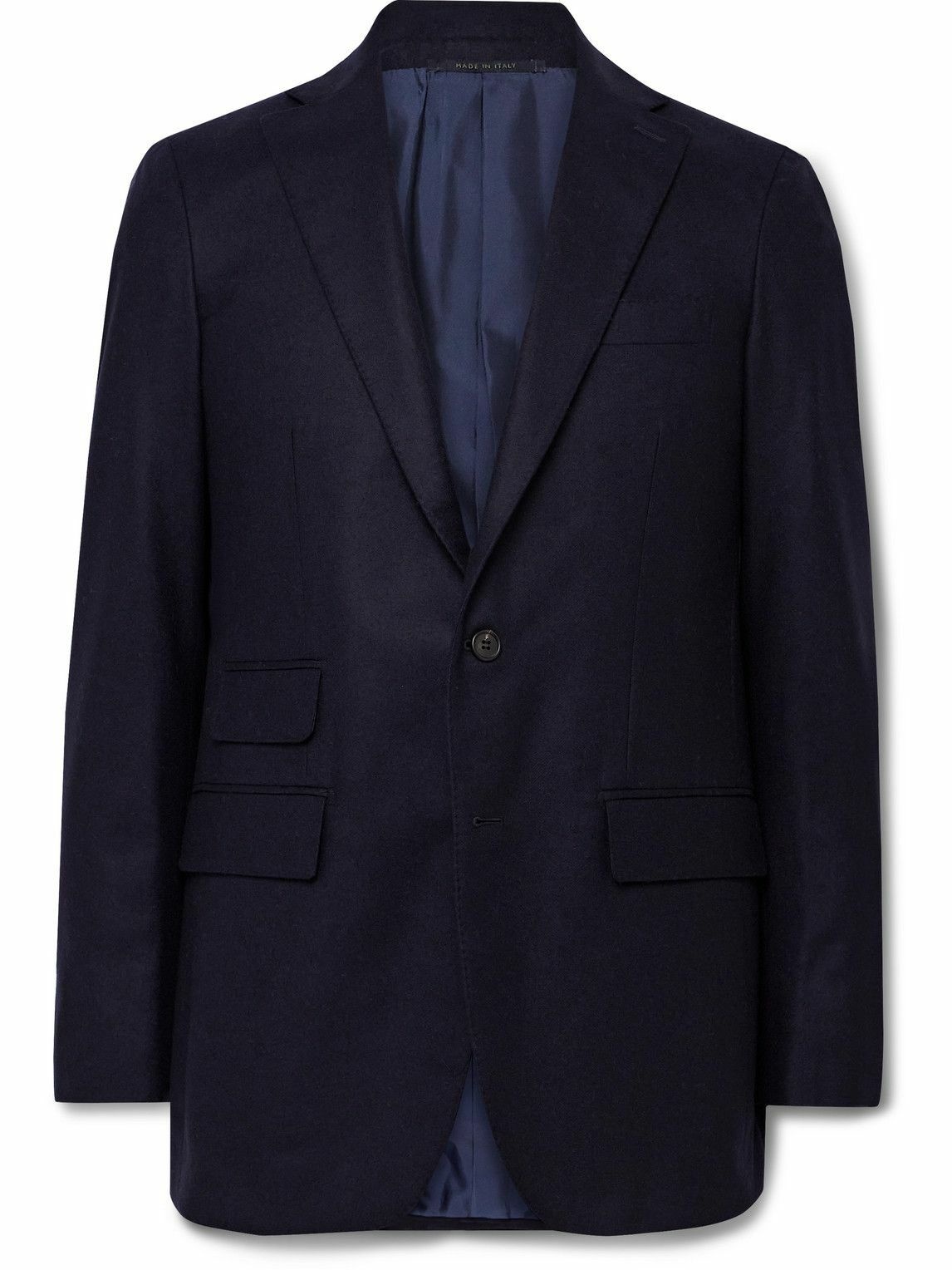 Photo: Sid Mashburn - Kincaid No. 3 Virgin Wool-Flannel Suit Jacket - Blue