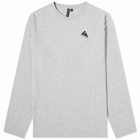 Klättermusen Men's Klattermusen Long Sleeve Runa Rain Mouse T-Shirt in Grey Melange