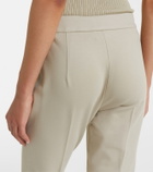 Max Mara Cropped jersey slim pants