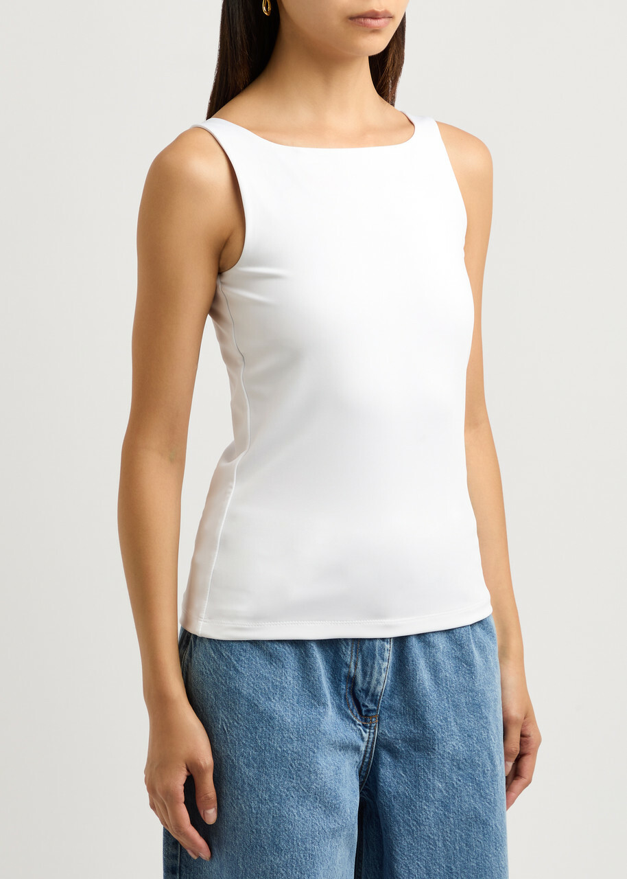 Remain BY Birger Christensen Stretch-jersey Tank White 34 (UK6 / XS)