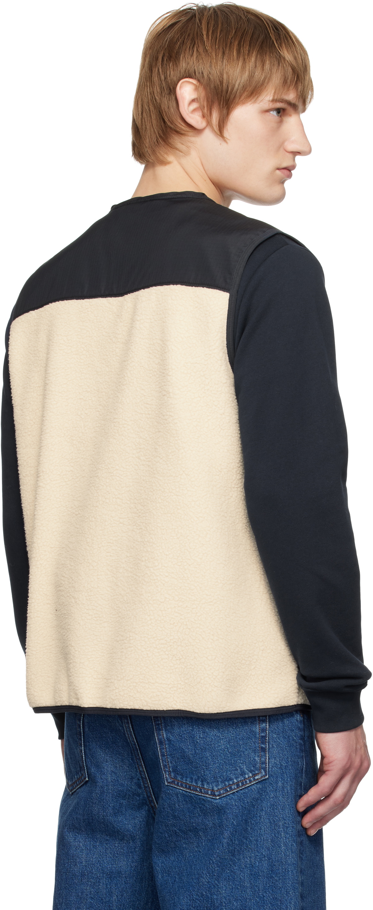 A.P.C. Off-White Nate Brodé Vest A.P.C.