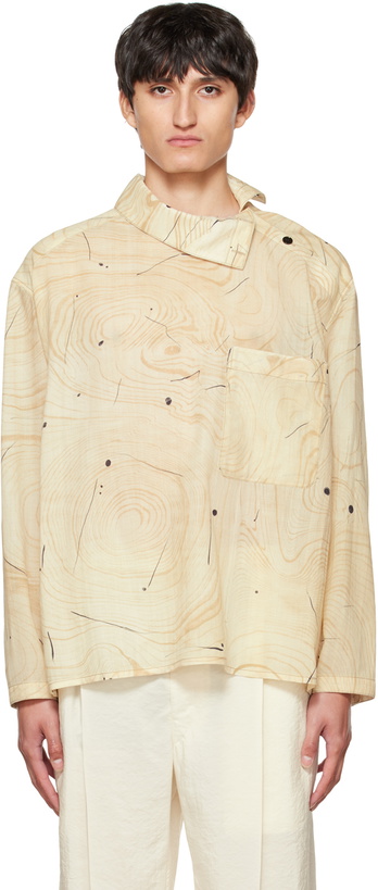 Photo: Lemaire Beige Vareuse Shirt