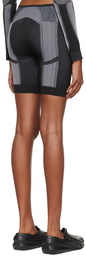 MISBHV Black Jacquard Sport Shorts