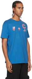 Off-White Blue MLB Edition Chicago Cubs T-Shirt