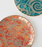 L'Objet Fortuny set of 4 earthenware dessert plates