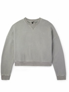 Entire Studios - Enzyme-Washed Cotton-Jersey Sweatshirt - Gray
