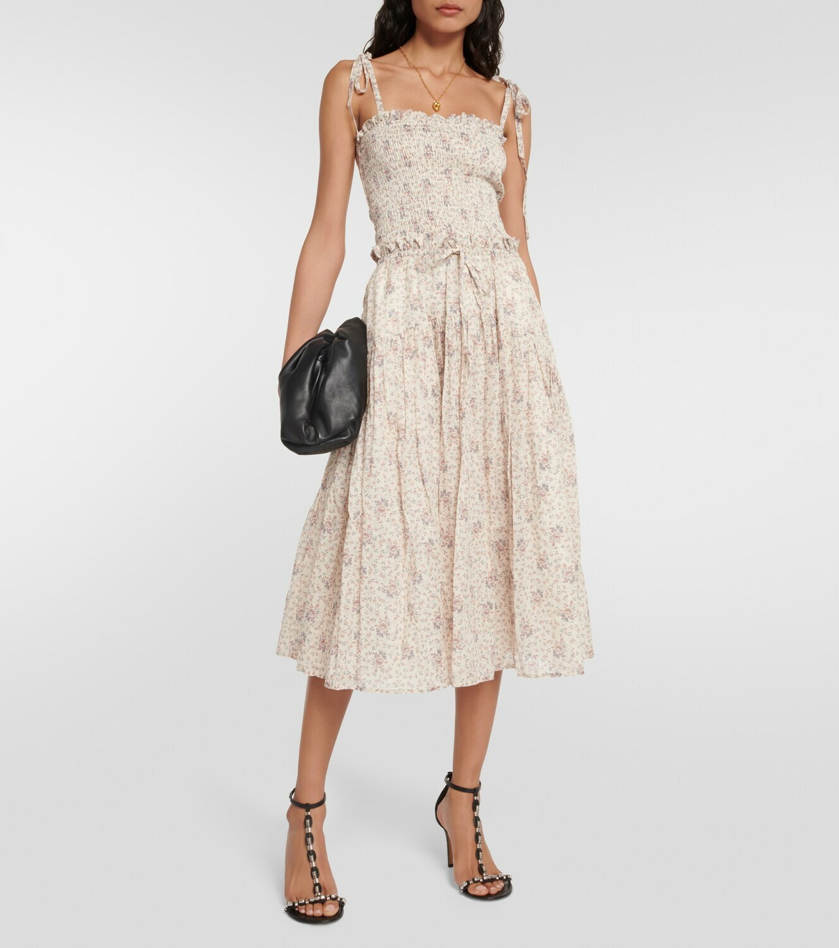 【送料 関税込】POLO RALPH LAUREN Floral cotton midi dress Polo Ralph Lauren Floral cotton midi dress Polo Ralph Lauren