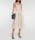 Polo Ralph Lauren Floral cotton midi dress
