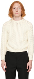 Coperni Beige Crewneck Sweater