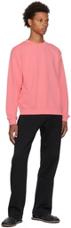 Dries Van Noten Pink Cotton Sweatshirt