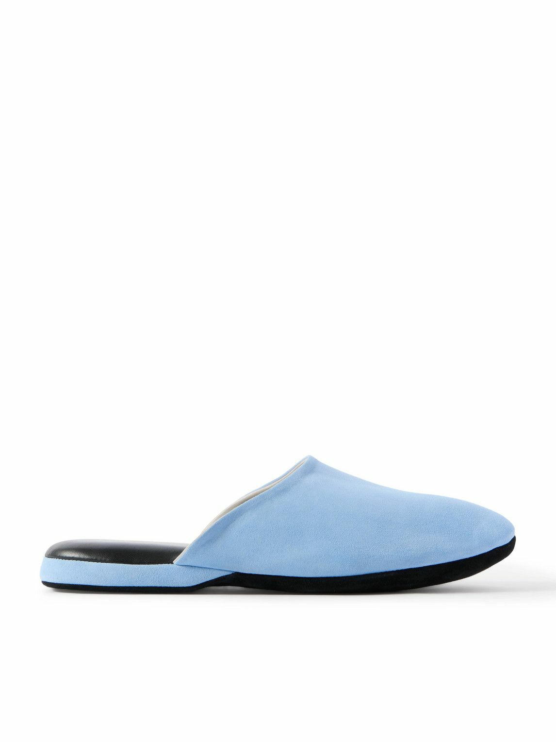 Charvet - Suede Slippers - Blue