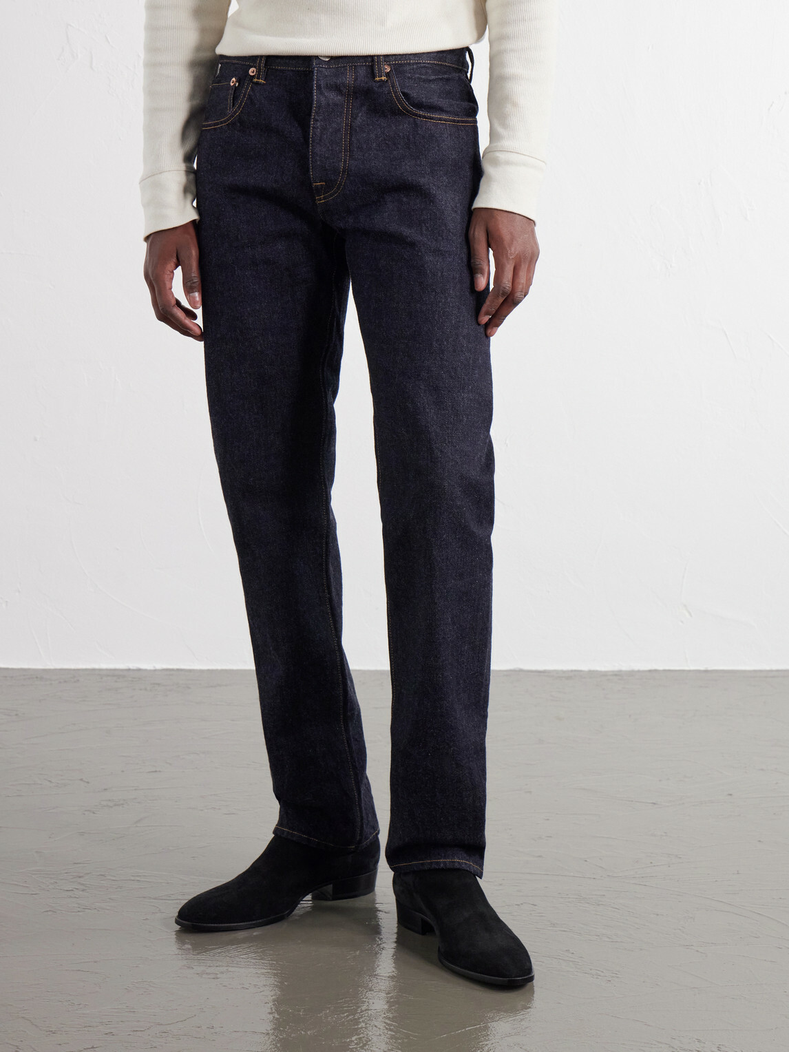 Fortela - John Slim-Fit Straight-Leg Jeans - Blue