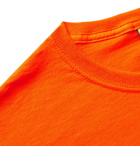 iggy - Printed Cotton-Blend Jersey T-Shirt - Orange